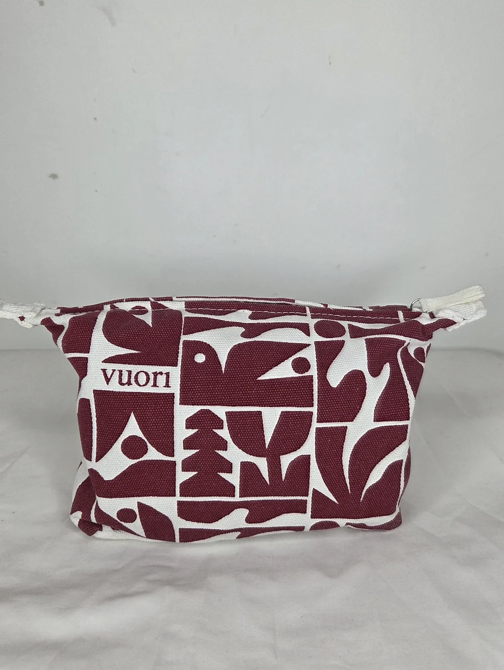 Vuori Limited Edition Holiday 2025 Canvas Zippered Pouch Design CodyHudson